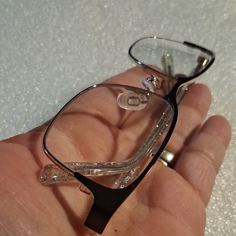 Bebe Black and Gold Glasses - Picture 3 of 11